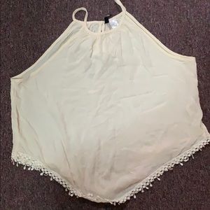 HM cream halter top